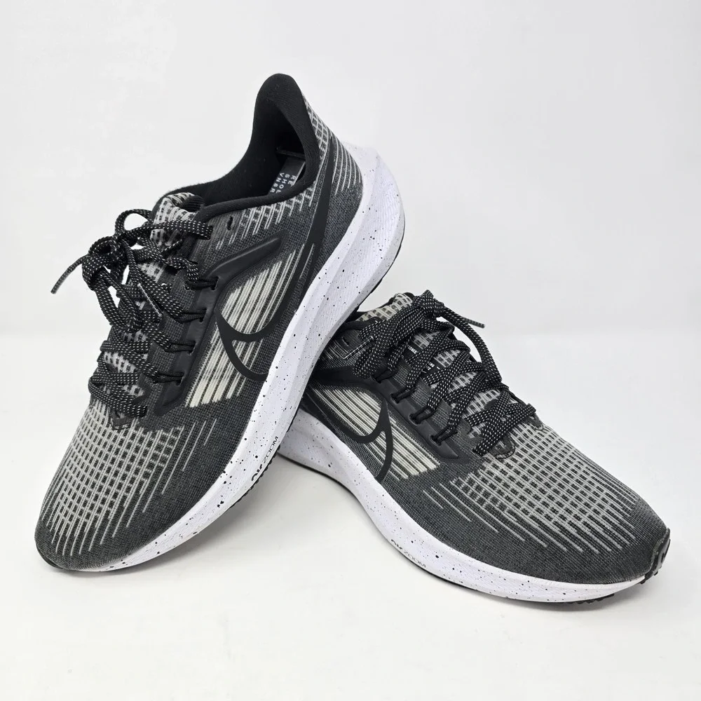Nike Air Zoom Pegasus 39 Womens 7.5 Black White Running Shoes DH4072-005